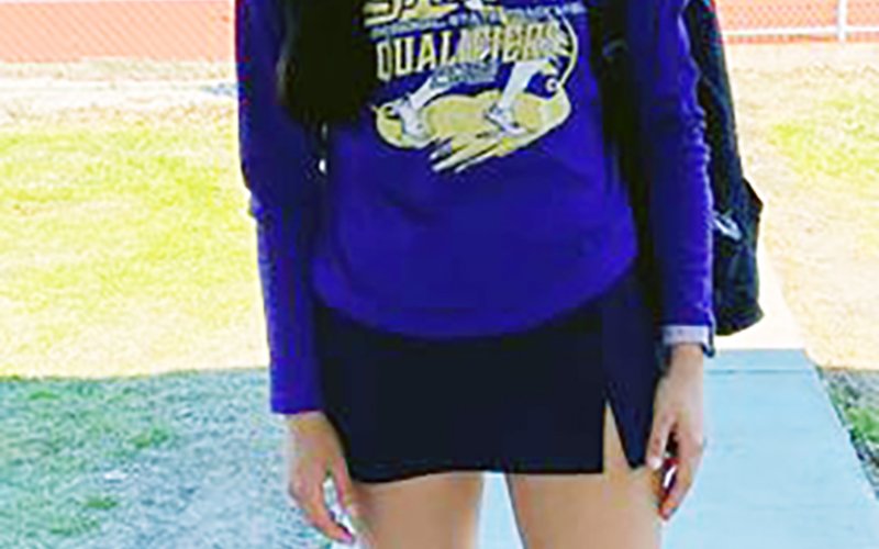Kylynn Ramirez-2nd place Girls Singles. Photo courtesy of Desiree Nitsch.