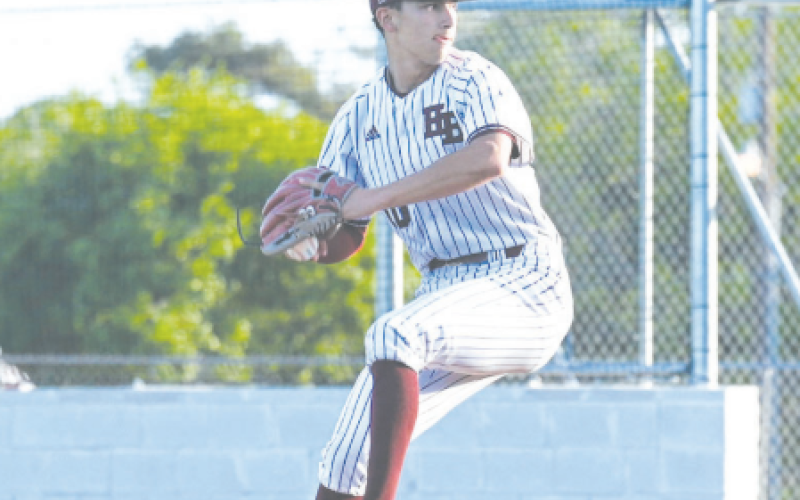 Hudson Chenard was the starter and winning pitcher vs. Lytle. Chuck Grafe/ Tribune-Herald