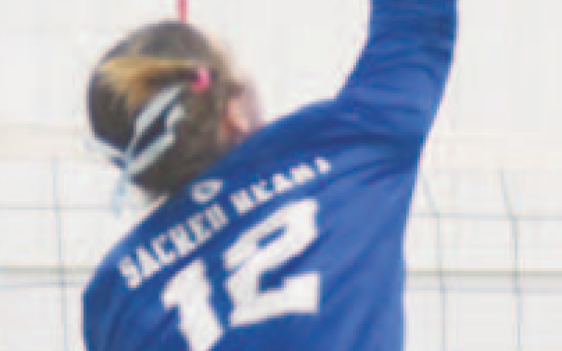 Annika Brooks passed a milestone with her 1,000th kill last week. Chuck Grafe/Tribune-Herald
