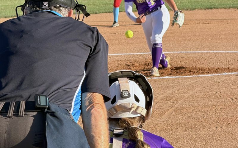 Eastyn Pohler throws a pitch. She struck out 12 batters, yielded one run on one hit and walked three. Photo courtesy of Amanda Ulcak.