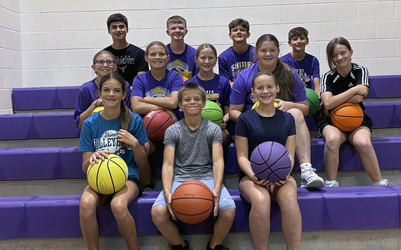 Incoming grades 7-9. Photo courtesy of Kristi Peterson.