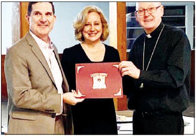 Shiner Catholic School honors the Greens with 2022 Seton Award