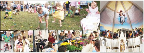 SCENES FROM THE MOULTON EASTER PICNIC