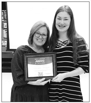 March Katz, Kittens Award of Excellence recipients