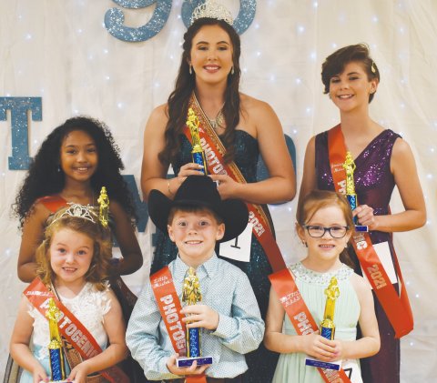 Winners from last year’s Tom Tom Royalty Pageant pose for a picture. Contributed Photo