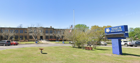 Chris Wegener served as the Yoakum High School principal for 10 years. COURTESY OF GOOGLE MAPS