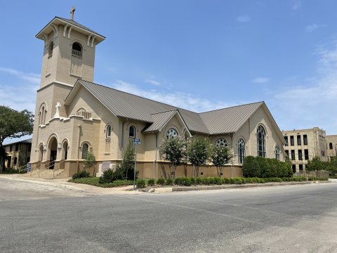 St. Joseph Catholic Church in Yoakum on June 27. Photo by Hans Lammeman.