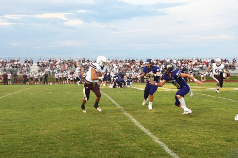 Shiner shut down the Brahmas  of East Bernard in their final non-district game last Friday. Shiner opens district this Friday at Ganado.