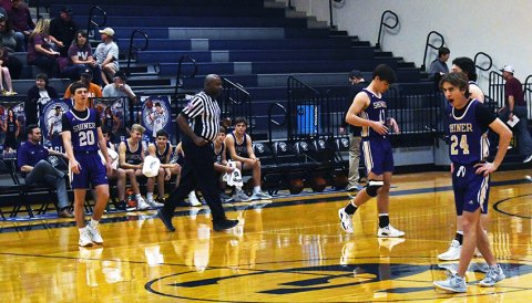 The Shiner boys basketball team finished 2022-23 as bi-district finalists, their first playoff appearance in seven seasons. Photo by Mark Lube.