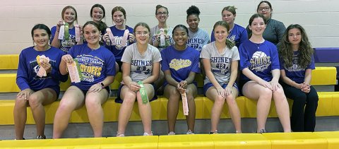 The 8th girls placed fourth. Photo courtesy of Kristi Peterson.