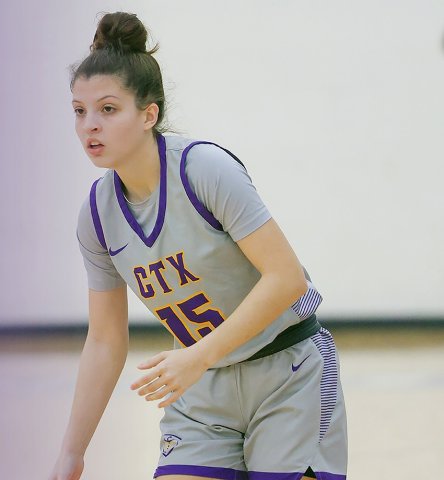 Berger averaged over 14 minutes in 25 games this season and netted 4.1 points in those games. Photo courtesy of Concordia University.