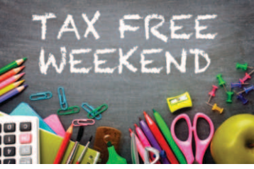 Tax Free Weekend begins Aug. 11