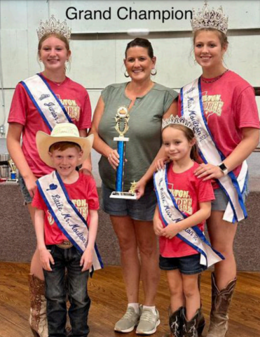 This year's Jamboree grand champion of the pie auction, Tricia Bordovsky
