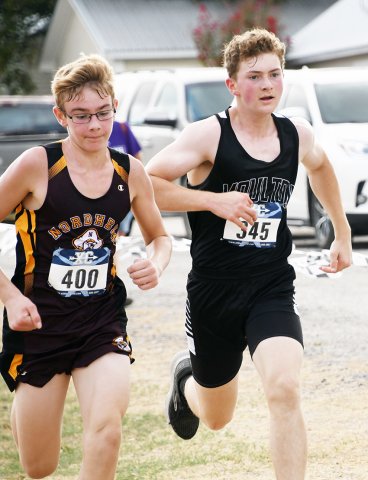 Travis Haikenwaelder was No. 26 with a time of 21 minutes, 36 seconds. Photo by Mark Lube.