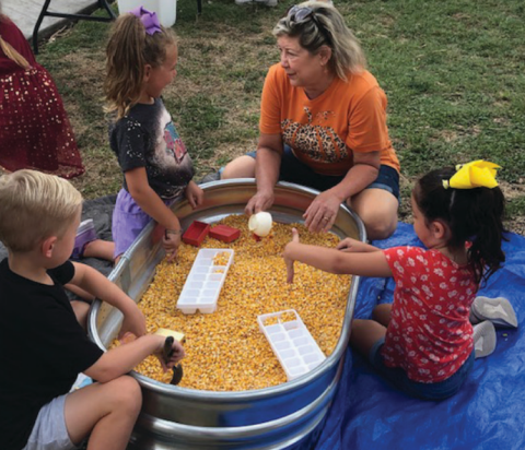 Hallettsville First United Methodist Church is hosting its Pumpkin Patch through the month of October with over 3,500 pumpkins seen lying behind the church on its grounds. The Pumpkin Patch is a great place to visit with the theme of bringing Fall to Hallettsville and offers field trips to area schools where the students can receive lessons related to the Fall season as well as games and other activities. The Patch also has a great place for photo opportunities as well.