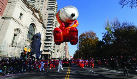 Look for Jake Heck and his fellow bandmates, including band directors from all 50 states, to follow right behind the Snoopy float. The 97th annual event airs on NBC affiliates and Peacock starting at 7:30 a.m. for those of us in the Central Time Zone. 