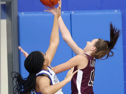 A YHS Lady Bulldog defends the ball. Photo courtesy of Raymond Rosas.