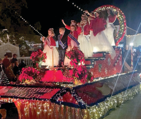Festival of Lights ended with the lighted parade.