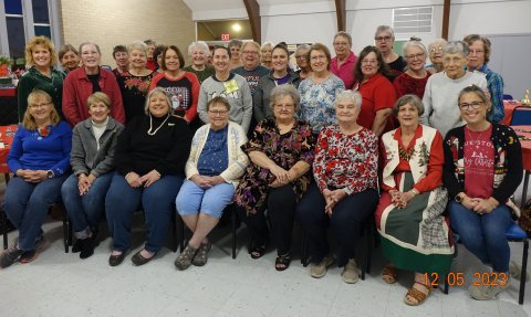 Pictured are members of the Shiner Heritage Quilters Guild.