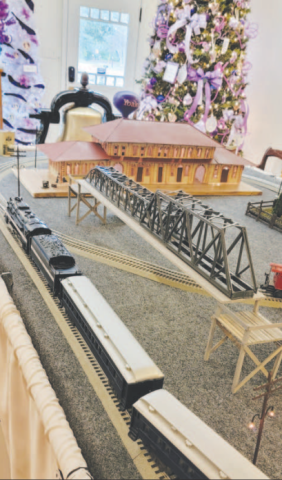 Train walkover. Contributed photo.