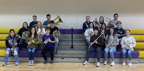 Row 1: Gracie Baker, Madeline Collins, Tyler Hemphill, Marco Lara, Evy Johnson, Emma Joslin; Row 2: Jillian Dierlam, Charlotte Grosenbacher, Jackson Welch, Brooke Palmer, Natalie Rainosek, Ben Thomas; Row 3: Kaleb Matula, Aiden Collins, Eve Roberts, Brianna Sofka, Jansen Flores.