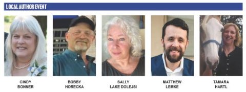 The Feb. 27 event features all local authors.