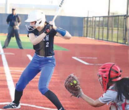 YHS senior went 4-5, scored a run, and had a RBI against Palacios on March 22 at an away game. Contributed photo.