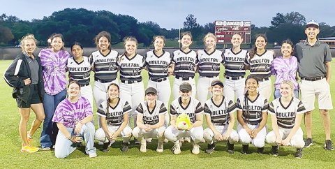  The Kittens will play Leakey in the regional semifinals. Photo courtesy of Moulton ISD.