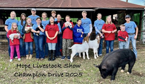 Front row, left to right, Zosha, Emilie, Rylee, Sylvia, Noah, Christopher, Chloe and Jaxyn; back row, left to right, Emery, Lila, Nathan, Bryleigh, Aaron, Ilyanna, Tuker, Emma and Dayson.