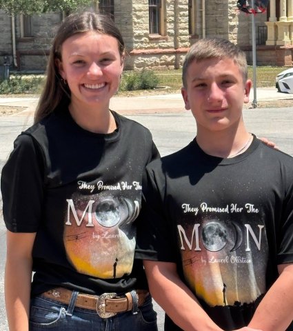 Evy Johnson and Bryce Pohler