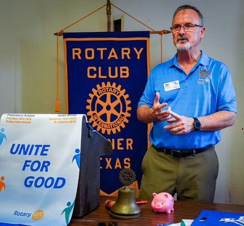 Todd Smith speaks on his vision and direction for the next Rotary year.