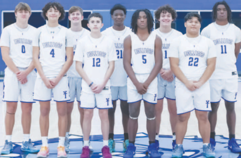 Pictured are student athletes of the 2026 Yoakum High School Bulldog Basketball Team. Photo courtesy of raymond Rosas.