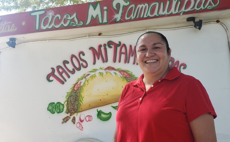 Carmen Tinajero's new food truck offers Moulton diners a whole meaning for "eating out."