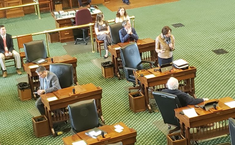 The Senate Floor at the State Capital in Austin
