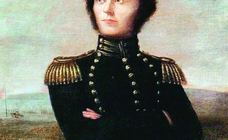 Goliad commander James W. Fannin while a cadet at the US Military Academy during the 1820s. Courtesy of the Dallas Historical Society
